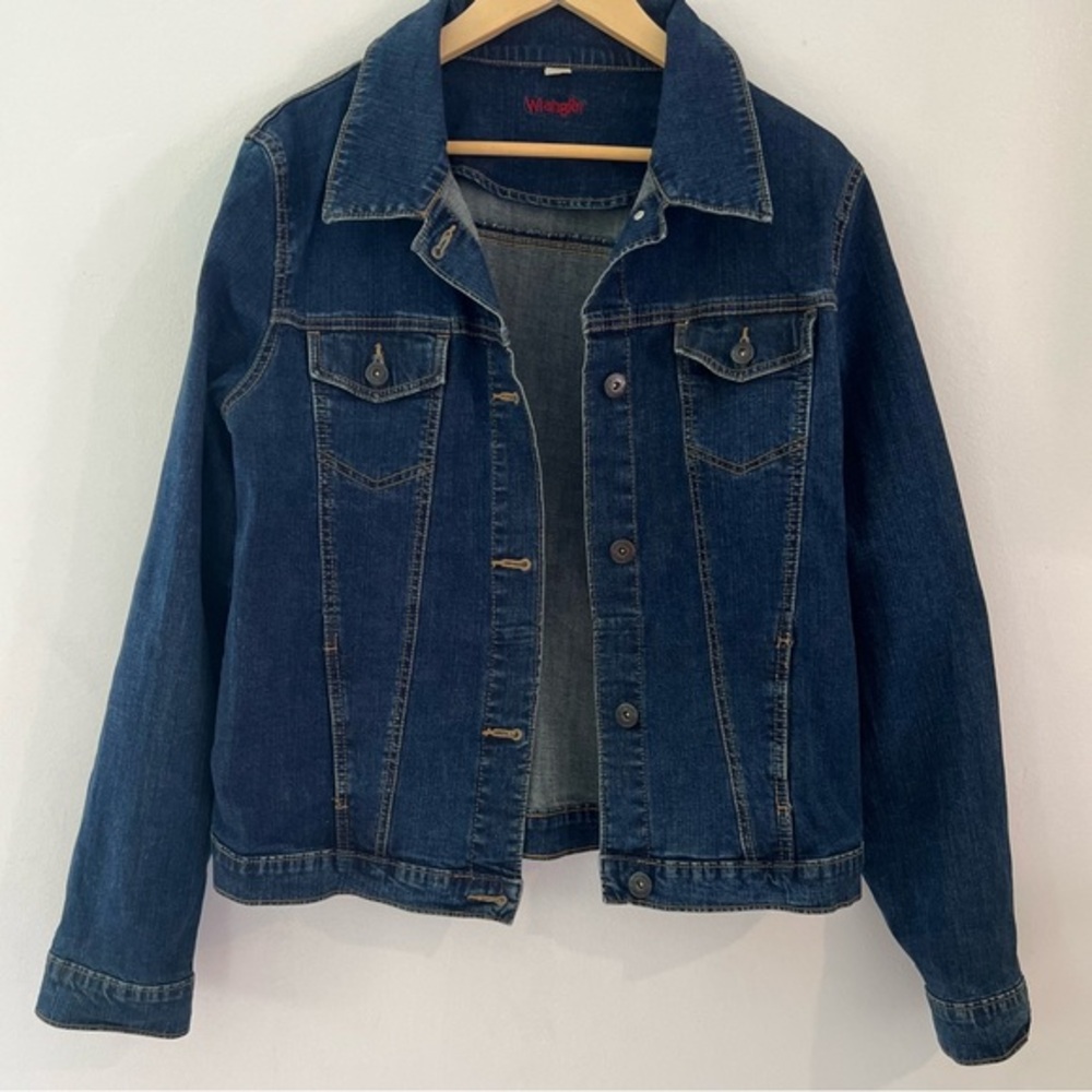 Wrangler XL Women’s Blue ‎Jean JacketCotton